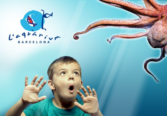 Banner Aquarium de Barcelona