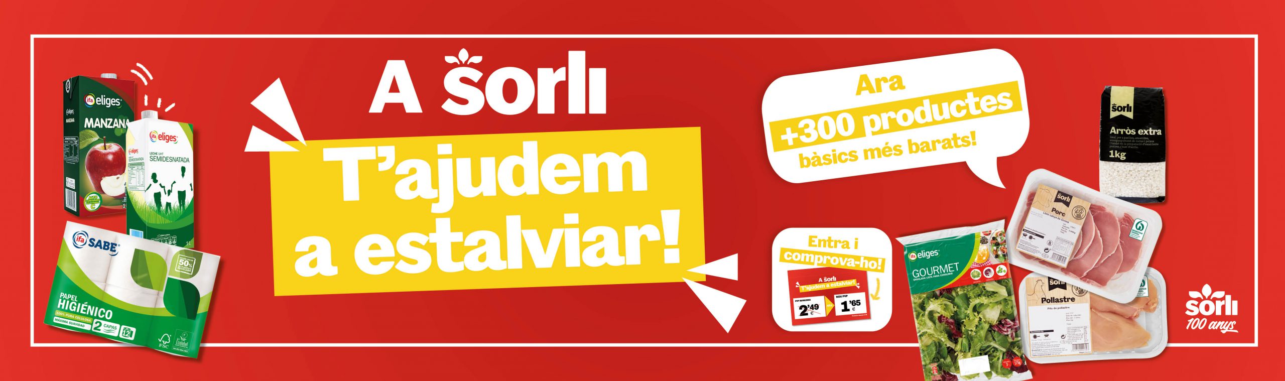 A Sorli t'ajudem a estalviar!